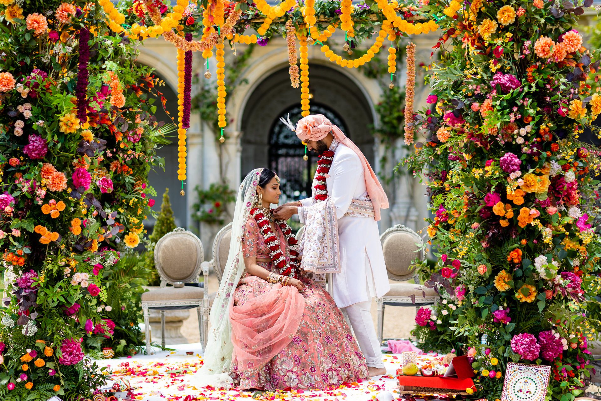 Managsatra ceremony during Indian wedding