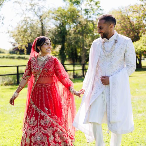 Asian wedding portrait at Fennes Estate