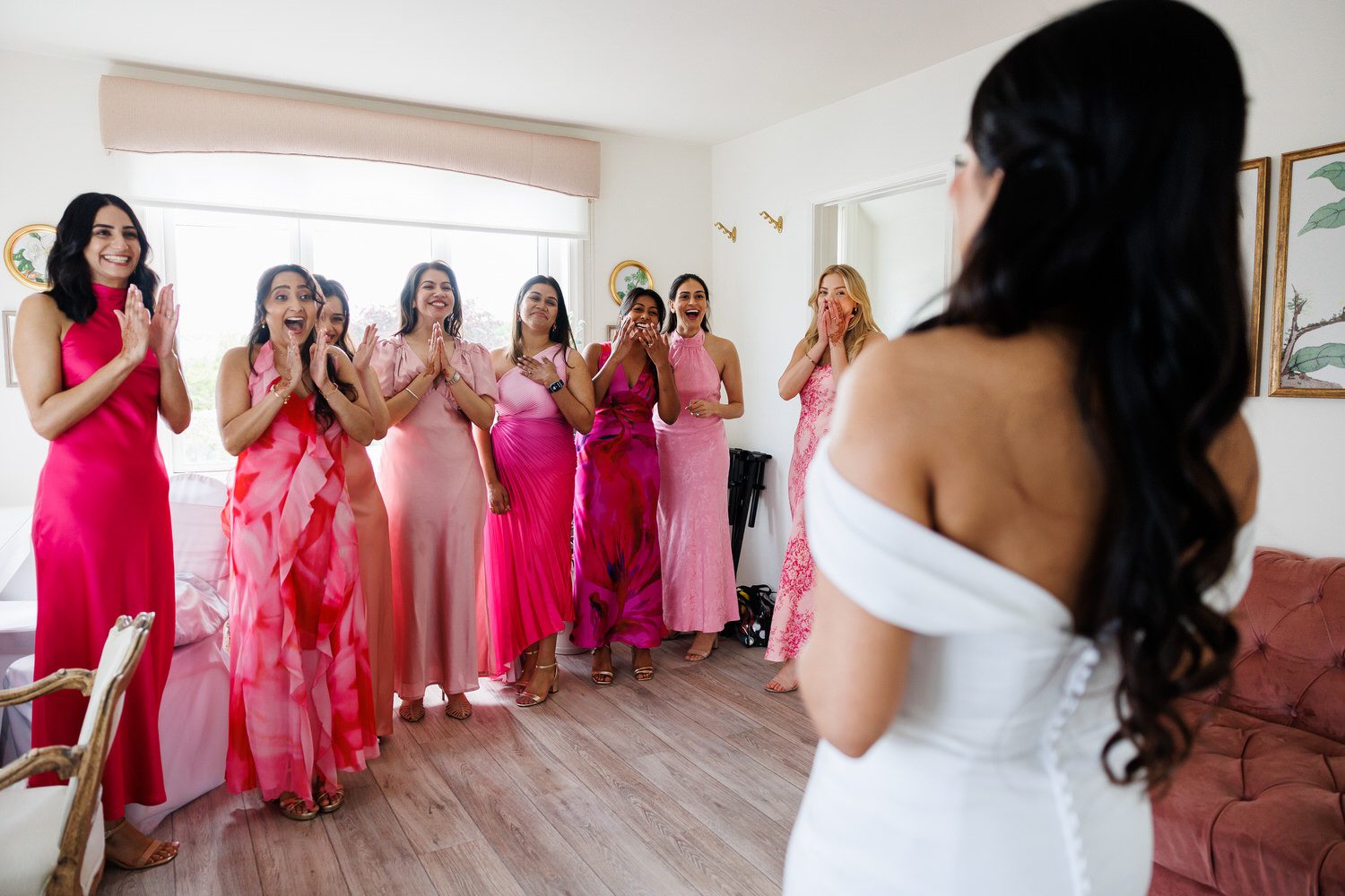 Bridal first look