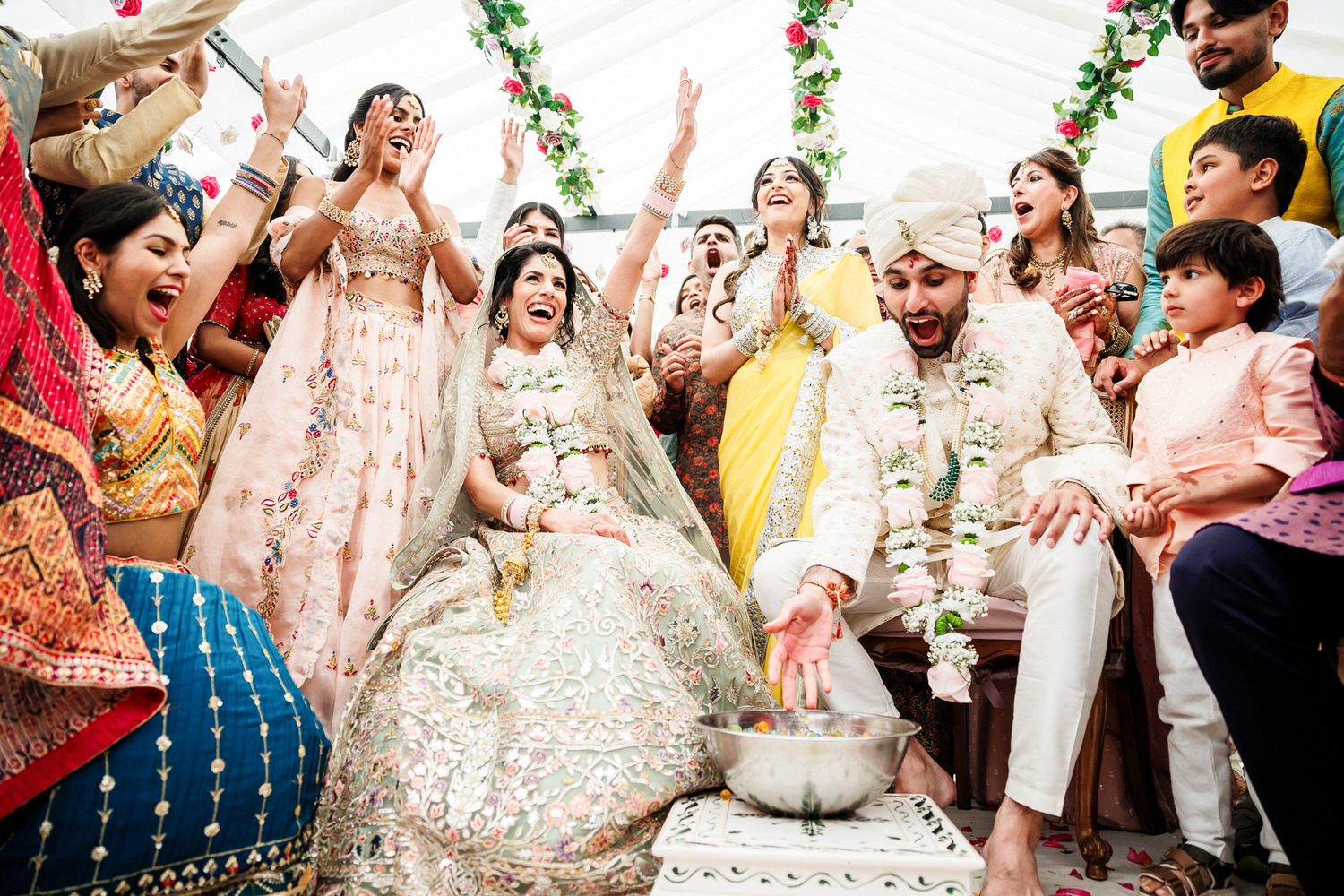 Koda kodi during gujarati wedding