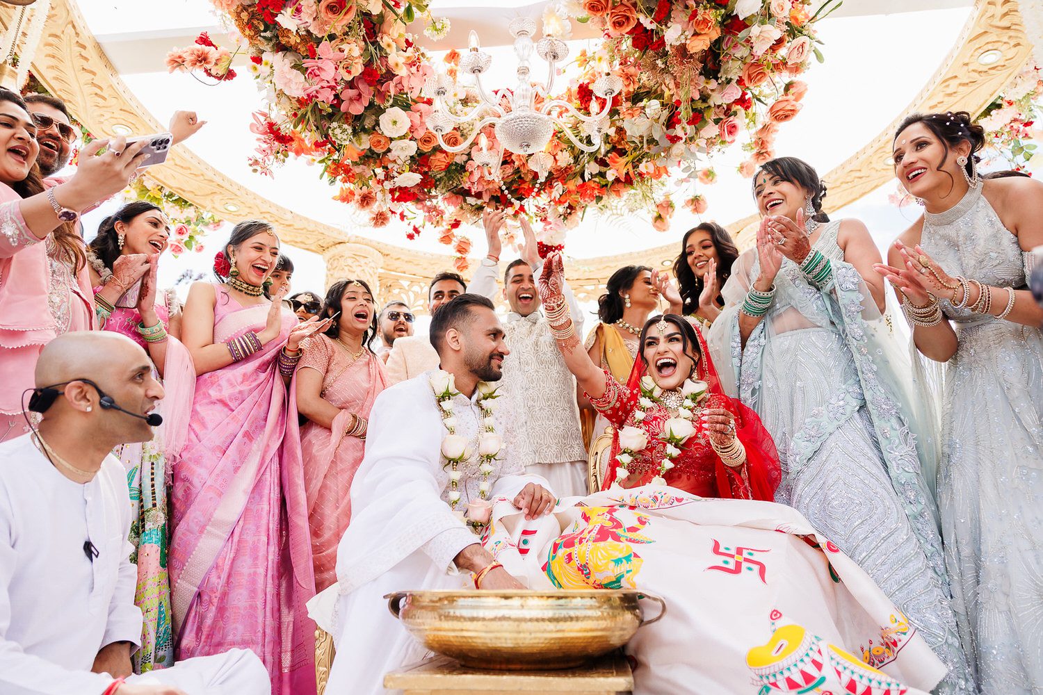 Koda Kodi game in wedding mandap by Shagun mandaps