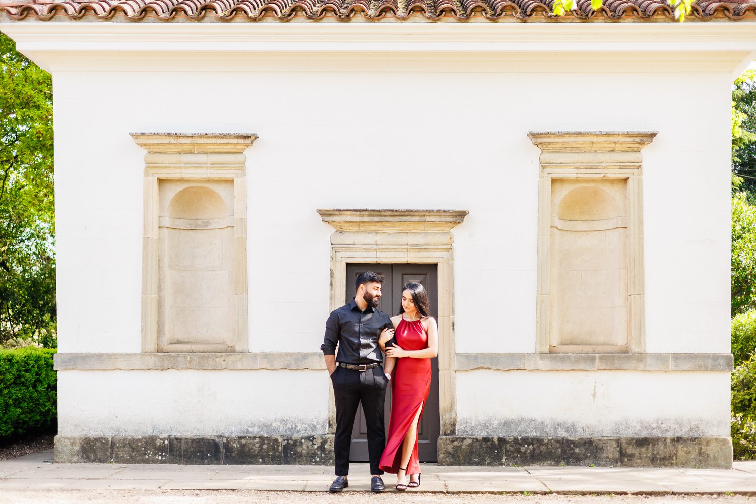 Stylised prewedding shoot