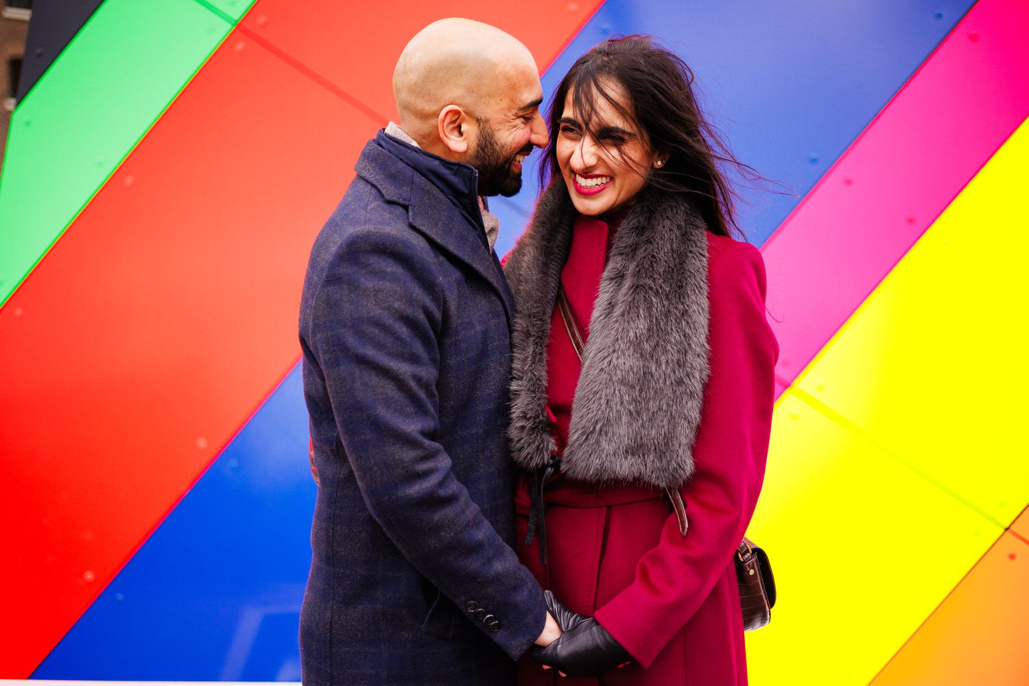 Windy Pre wedding shoot