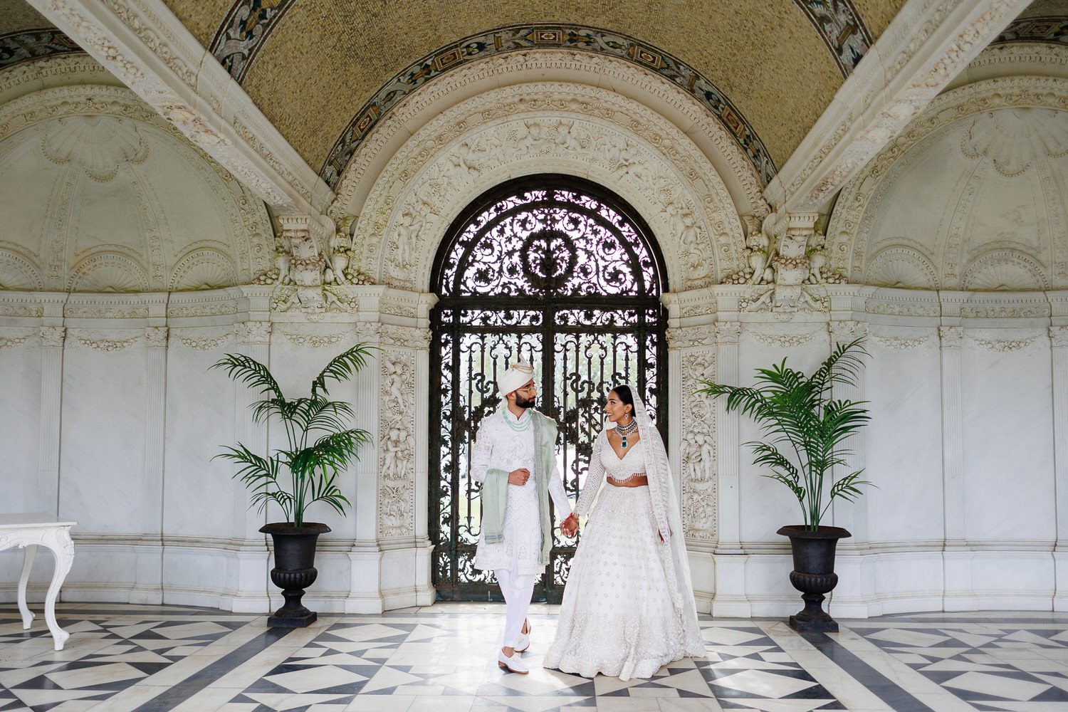 North Mymms Indian wedding portrait