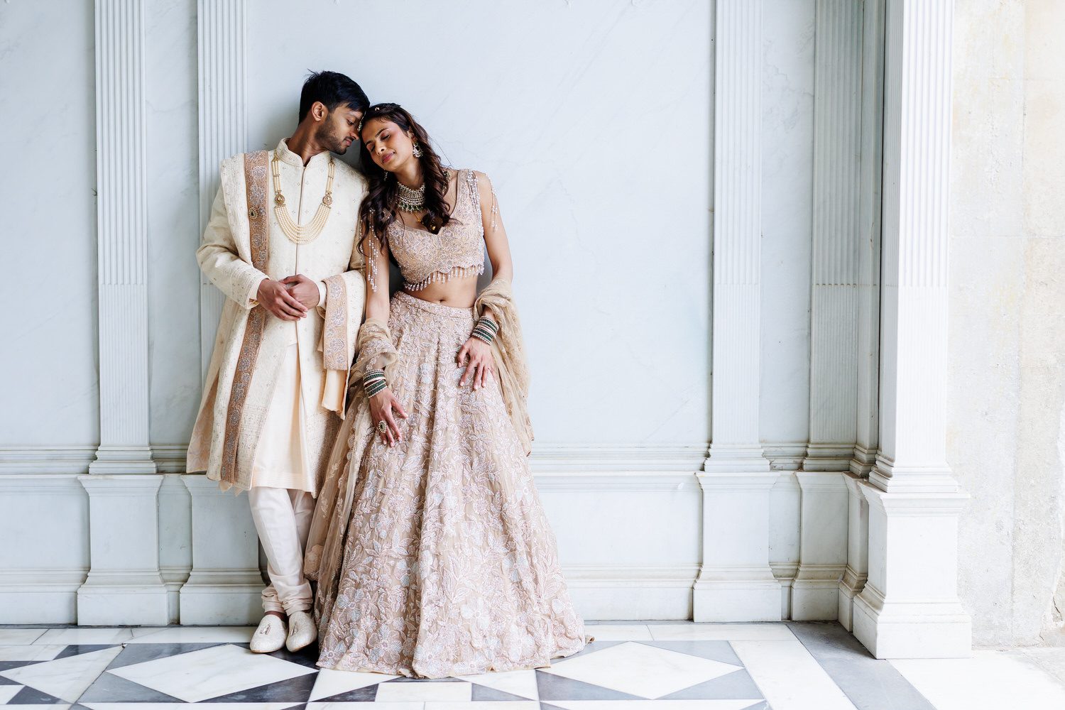 North Mymms Indian wedding portrait