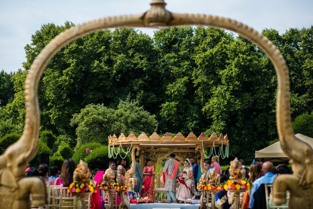 Phera ceremony during Hindu Wedding