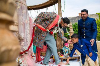 Phera ceremony during Hindu Wedding