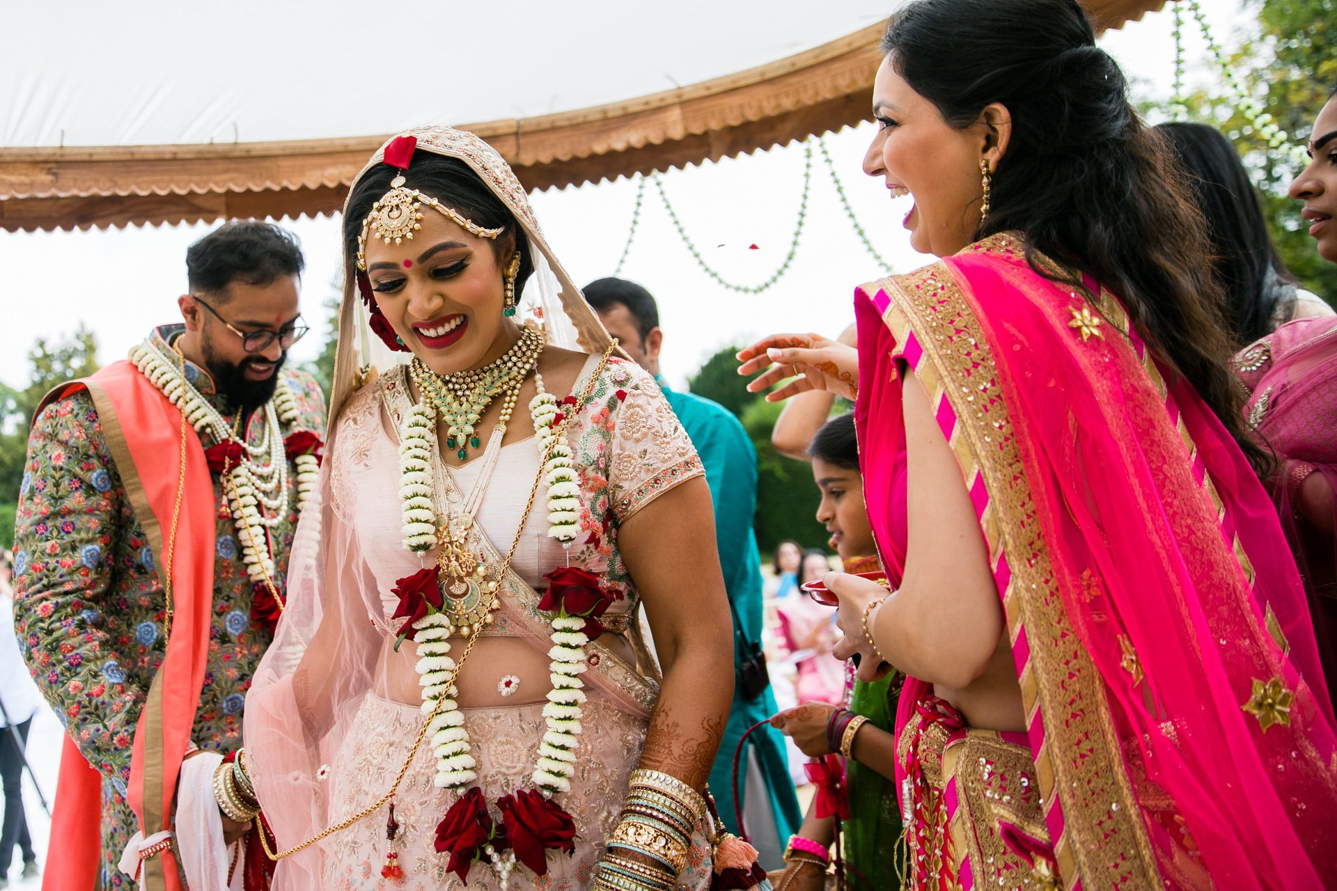 Phera ceremony during Hindu Wedding