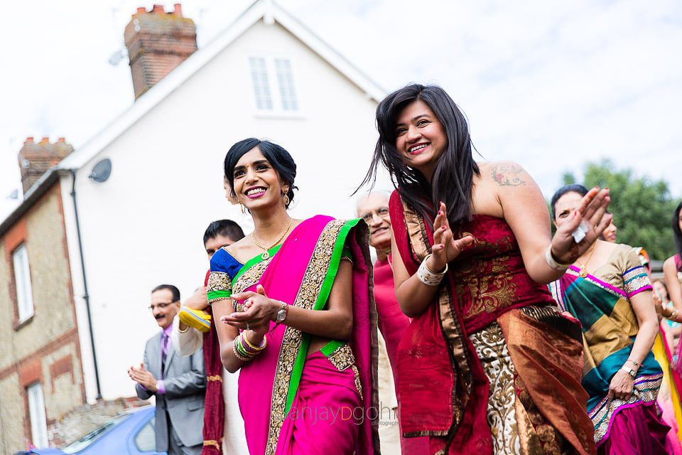 Arrival of Asian Wedding groom