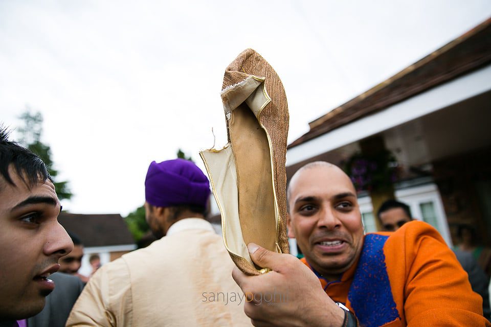 Groom's shoes