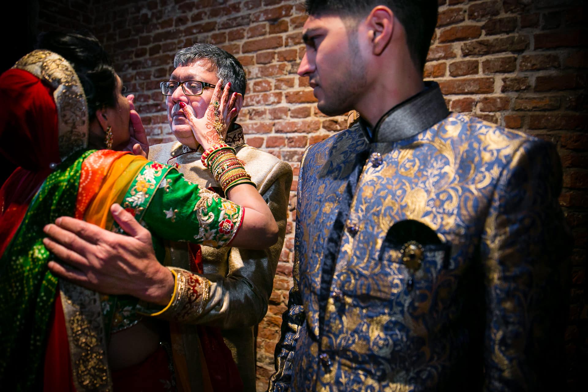 Gujarati Vidhai ceremony