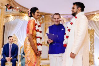 Civil wedding at Bhativedanta manor