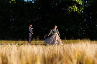 Wedding portrait at Fennes Estate