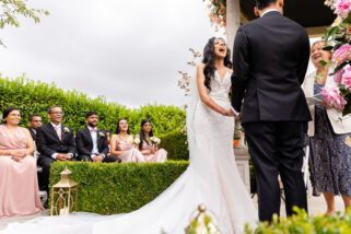 Outdoor civil wedding at Frlyal Park