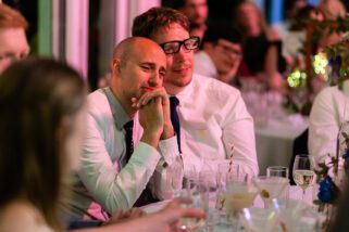 Wedding speech reactions