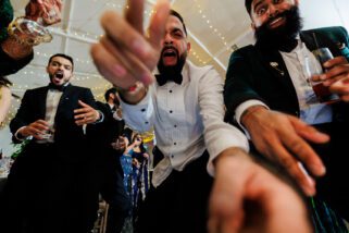 Wedding reception party