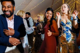 Wedding reception party