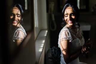 Creative Bridal portrait