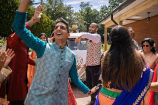 Arrival of the groom at The Haveli