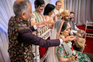 Hindu wedding ceremony at The Haveli