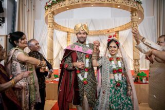 Vidhai ceremony after Hindu wedding