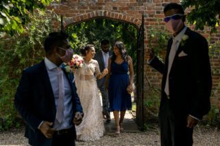 Wedding guest at Civil wedding