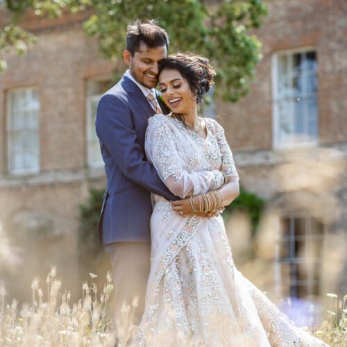 Wedding portrait at Braxted Park