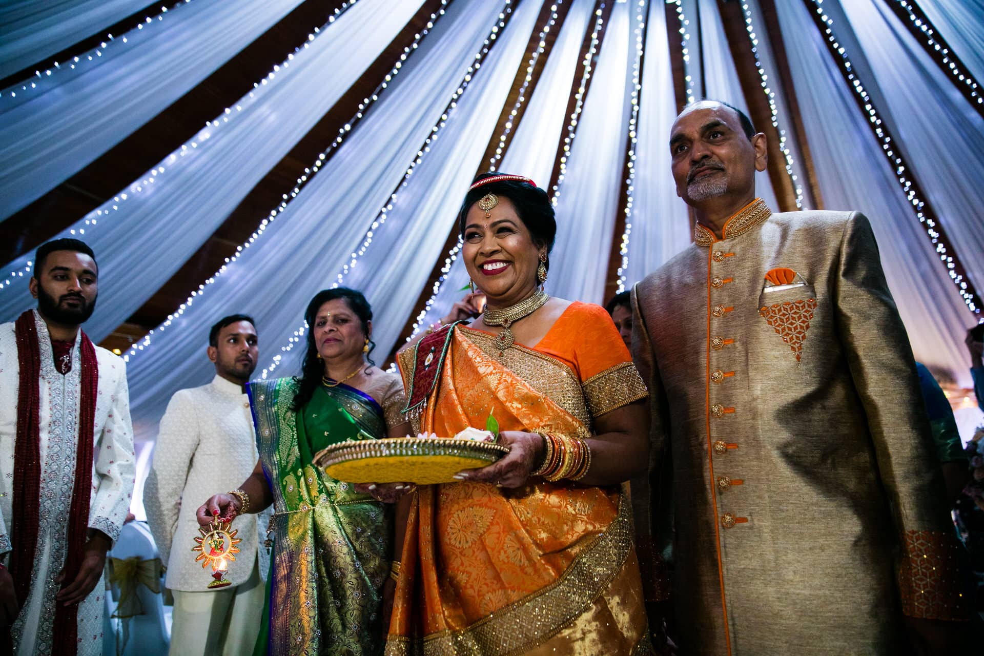 Groom welcoming ceremony