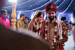 Phera ceremony during Hindu Wedding