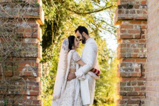 Wedding portrait at Ditton Manor