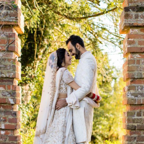 Wedding portrait at Ditton Manor