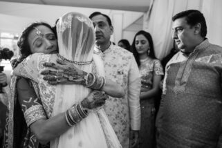 Vidhai ceremony during Asian wedding