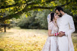 Indian wedding portrait at Ditton Manor