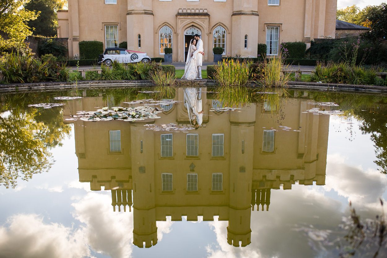 Indian wedding portrait at Ditton Manor