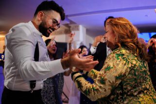 Musical movements wedding reception party
