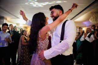 Musical movements wedding reception party