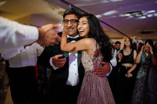 Musical movements wedding reception party