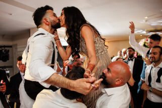 Musical movements wedding reception party