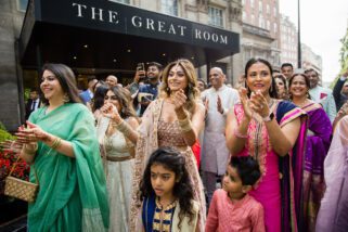 Hindu wedding at Grovesnor House London