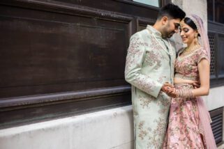 Wedding portraits at Grosvenor House