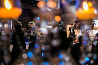 Wedding reception at Grosvenor House