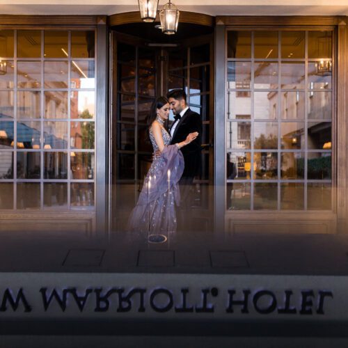 Asian wedding portrait