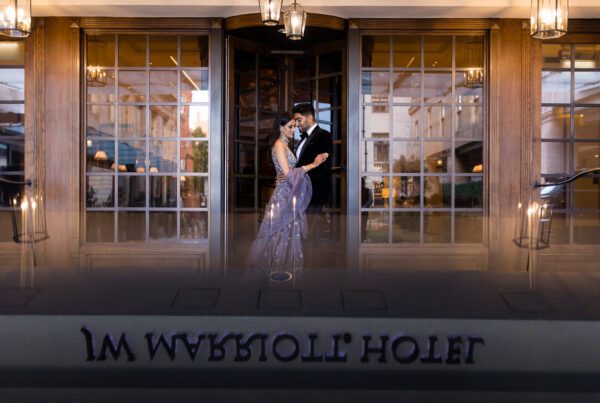 Asian wedding portrait