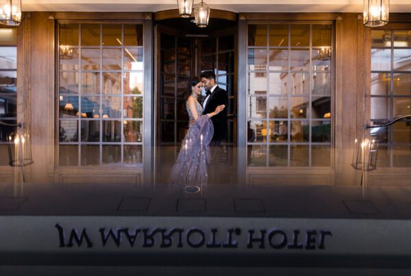 Asian wedding portrait