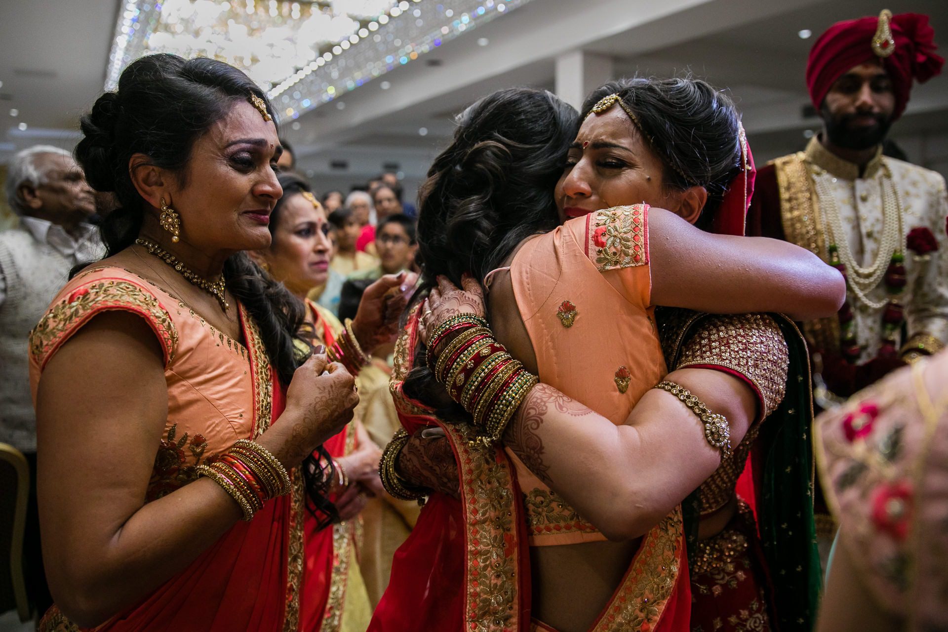 Emotional vidhai, leaving ceremony