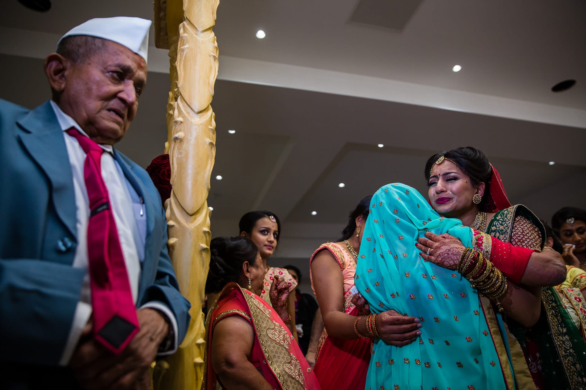 Emotional vidhai, leaving ceremony