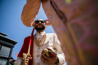 Asian Wedding groom