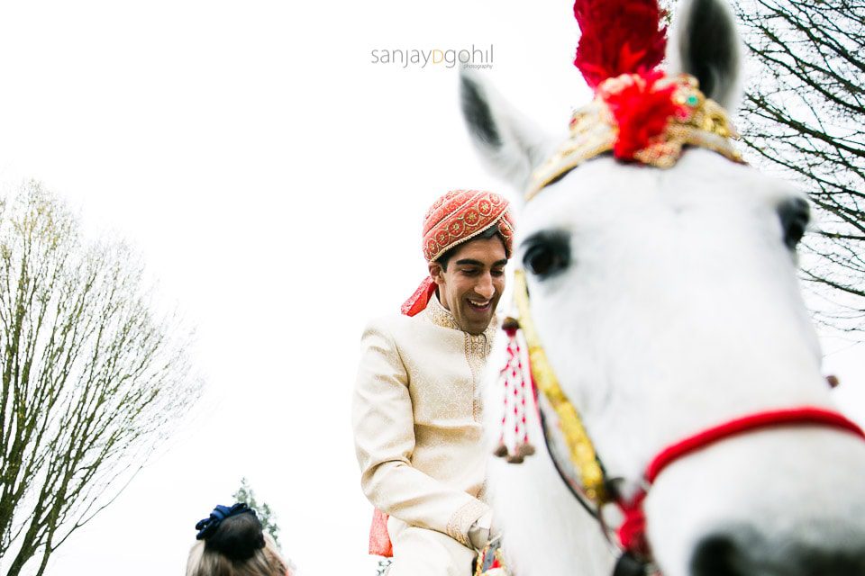 Wedding Groom arrival