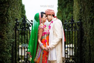 Wedding portrait at Hedsor house, windsor