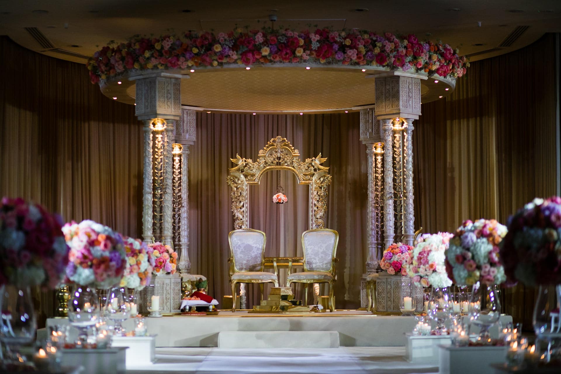 Jai and I Mandap Setup